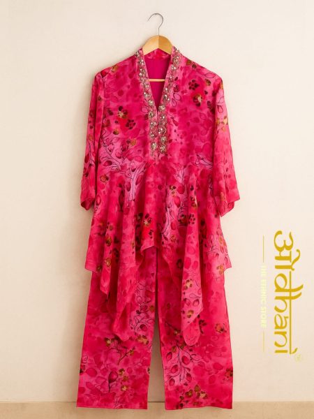 Soft cotton frock set stylish