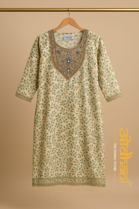 Cotton readymade suit with dupatta