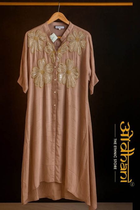 Chiffon long coordset partywear